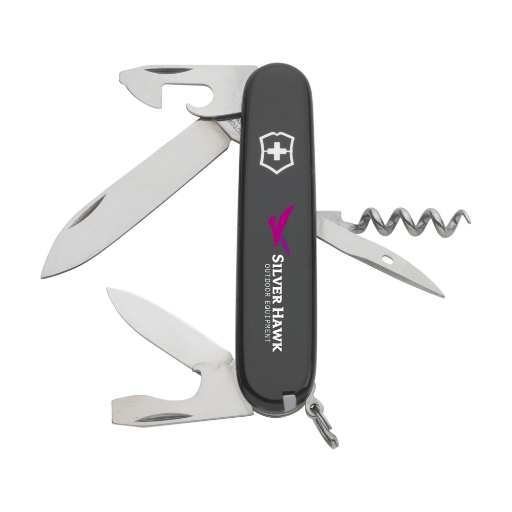 Victorinox Spartan zakmes - zwart (± PMS BlackC)